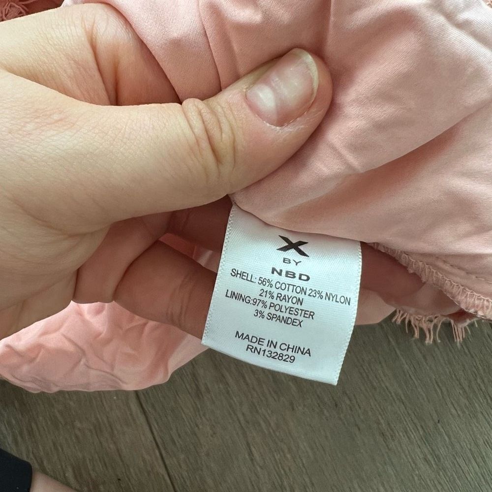 NWT NBD Vera Dress in Blush Pink Size S - Picture 7 of 8